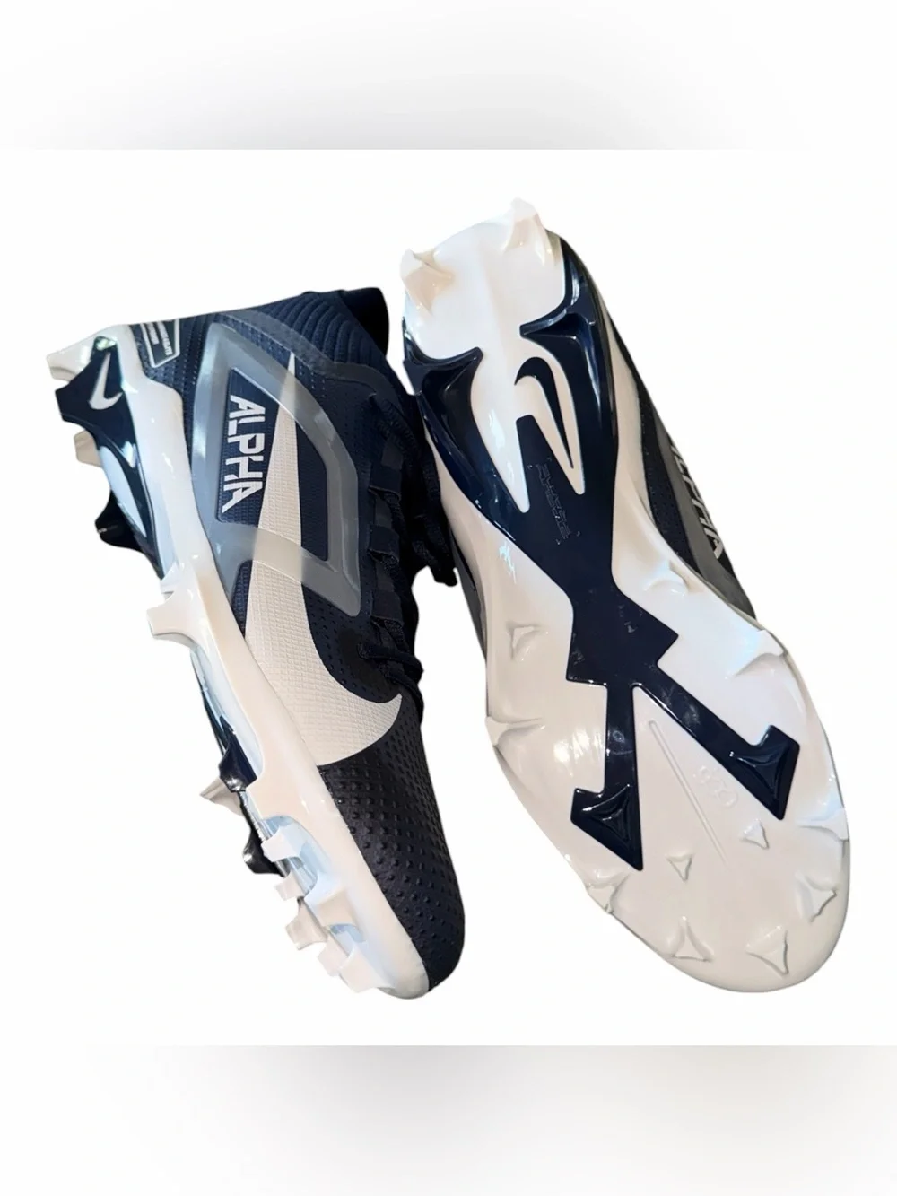 NEW Nike Alpha Menace Elite 4 Football Shoe - Agility X Power Mens Size 13 Blue